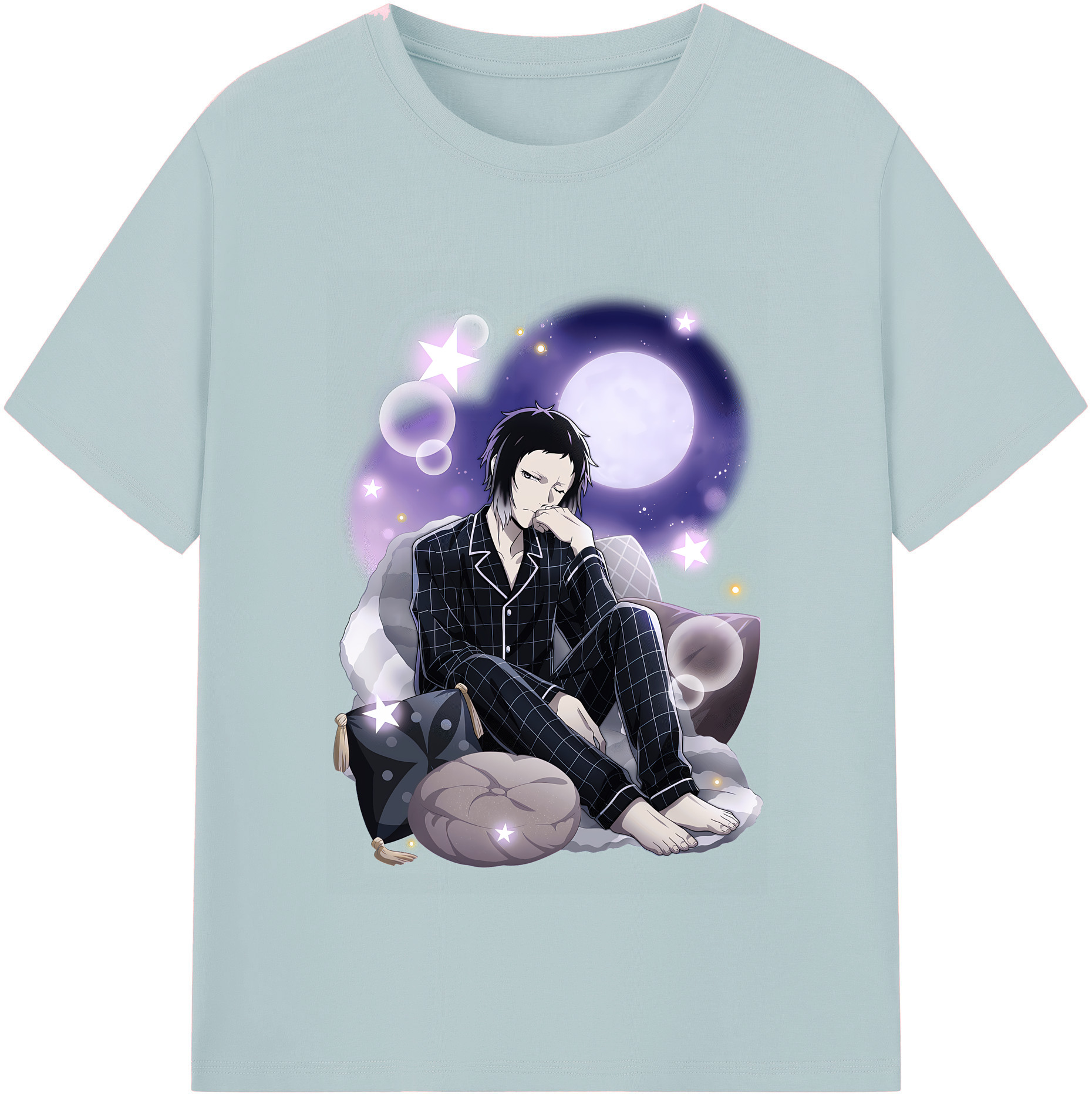 （画像用） 文豪ストレイドッグス Bungo Stray Dogs 綿100％半袖Tシャツ（フロントプリント）
